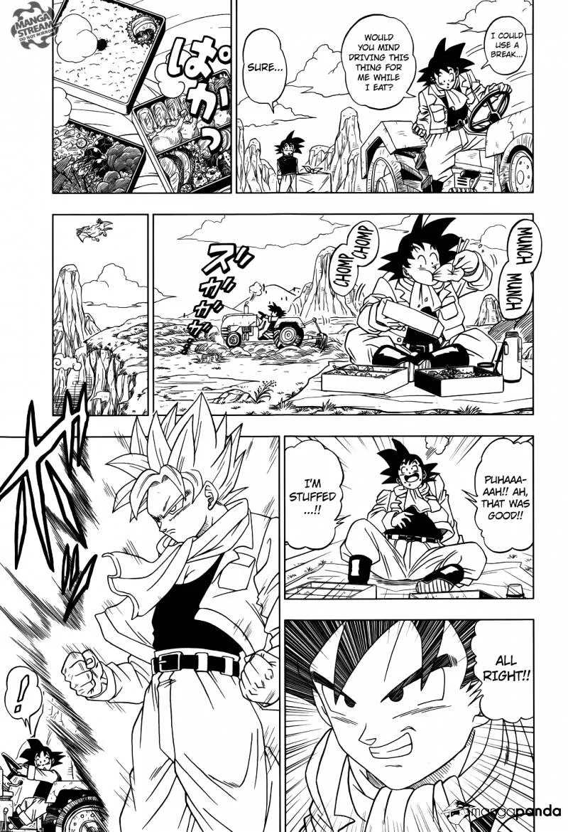 Dragon Ball Super Manga Chapter 1 page 4 - God of Destruction's Premonition