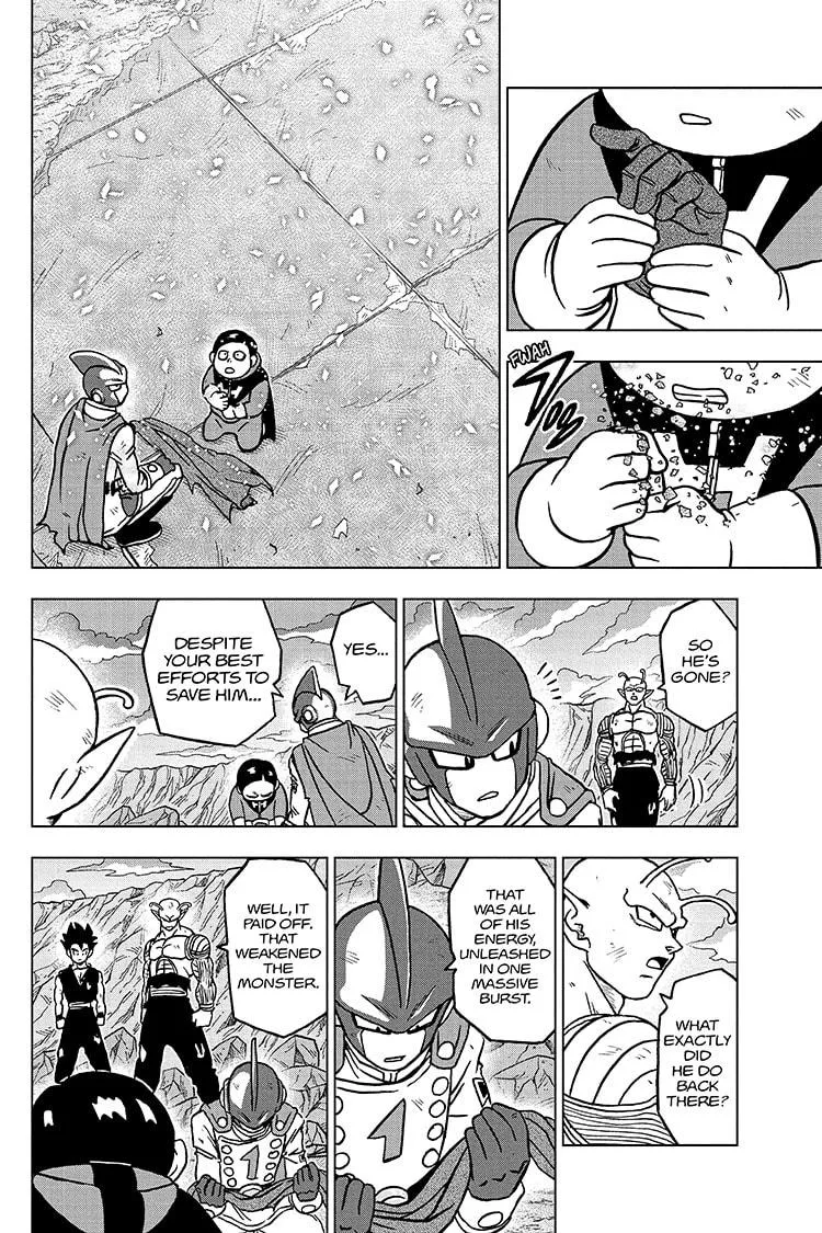Dragon Ball Super Manga Chapter 100 page 22 - Burst Forth!—Light of Death!