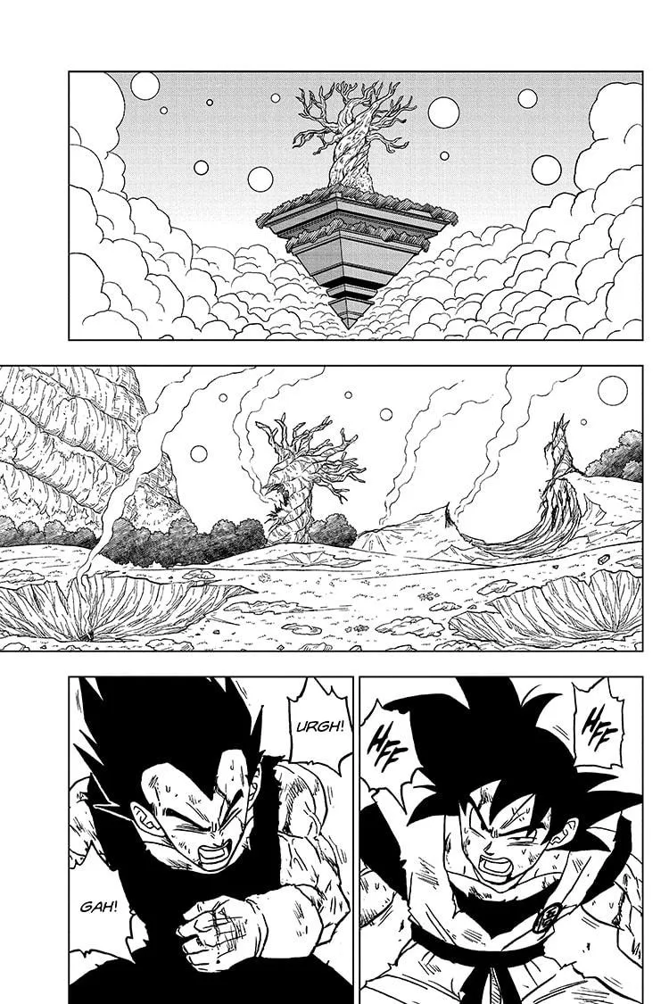 Dragon Ball Super Manga Chapter 100 page 33 - Burst Forth!—Light of Death!