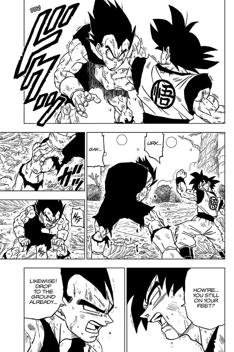 Dragon Ball Super Manga Chapter 100 page 35 - Burst Forth!—Light of Death!