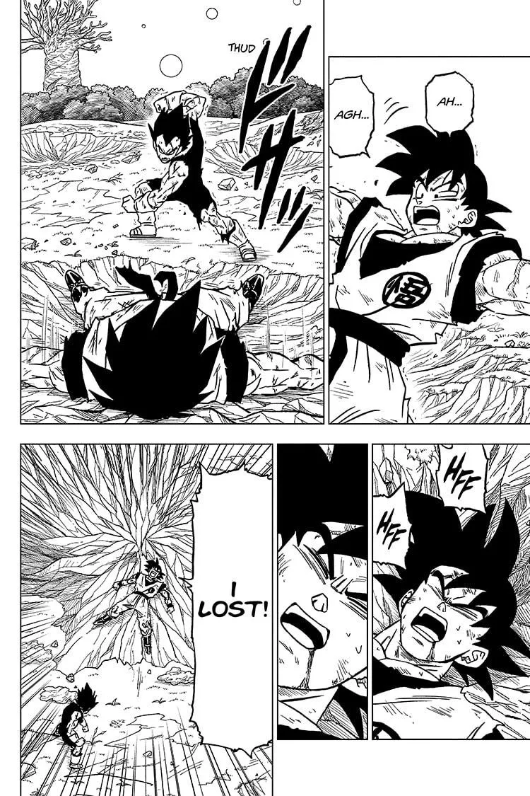 Dragon Ball Super Manga Chapter 100 page 38 - Burst Forth!—Light of Death!
