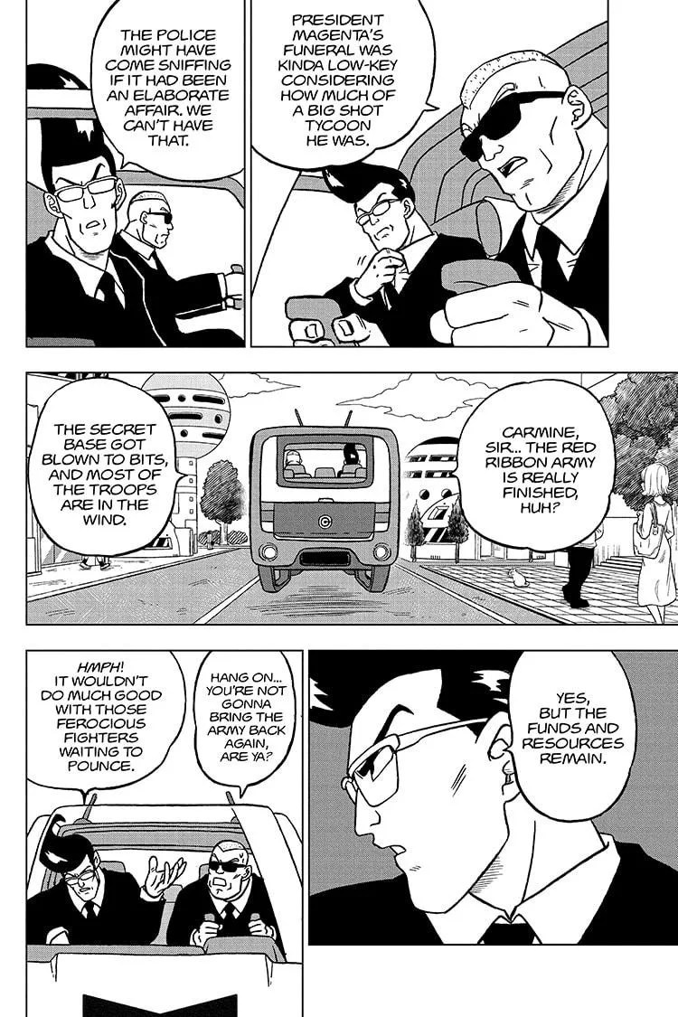 Dragon Ball Super Manga Chapter 101 page 2 - Carmine and Soldier #15