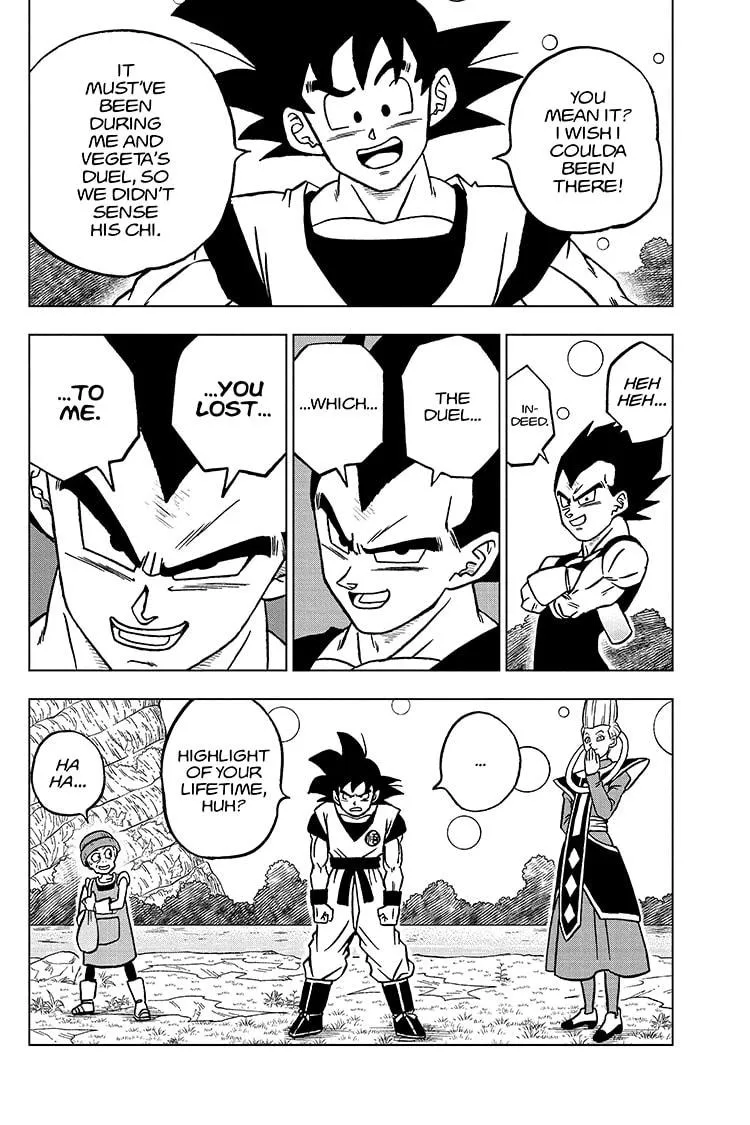Dragon Ball Super Manga Chapter 101 page 36 - Carmine and Soldier #15