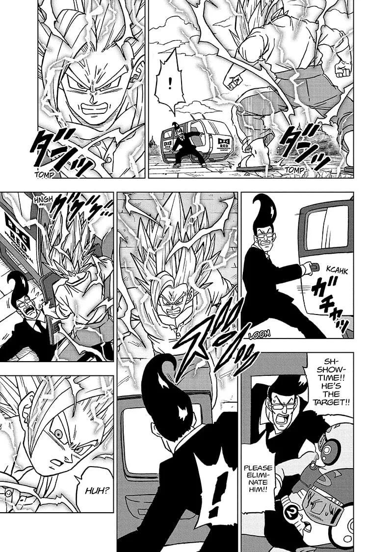 Dragon Ball Super Manga Chapter 101 page 43 - Carmine and Soldier #15