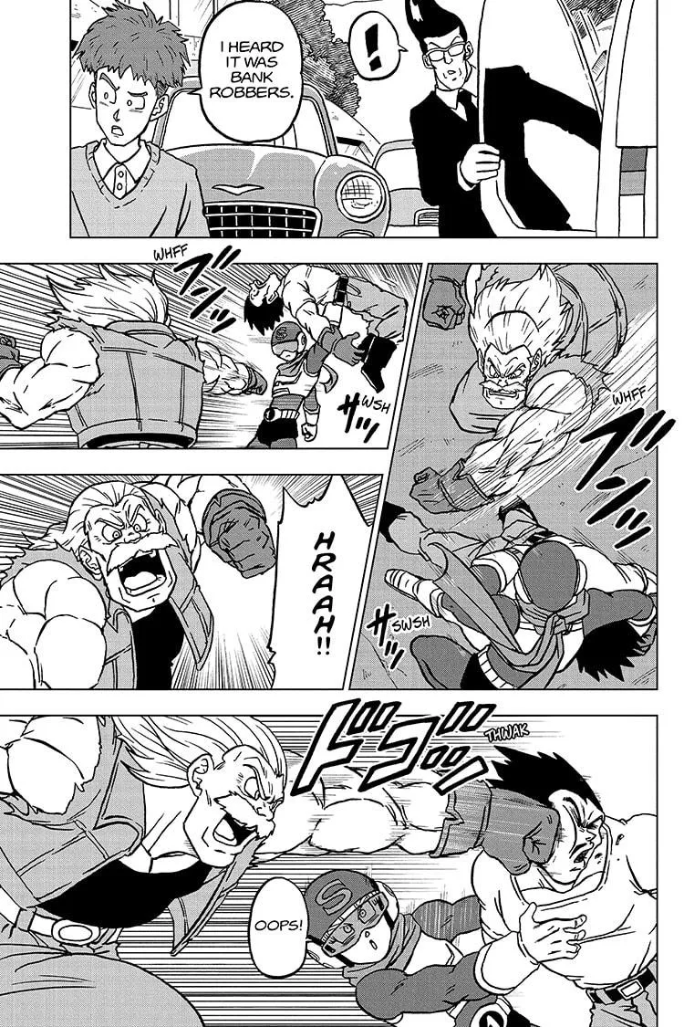 Dragon Ball Super Manga Chapter 101 page 5 - Carmine and Soldier #15