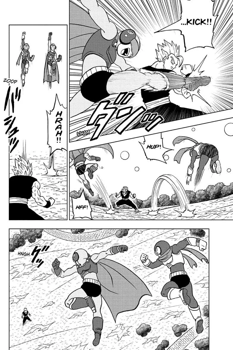 Dragon Ball Super Manga Chapter 102 page 14 - Son Goku vs. Son Gohan