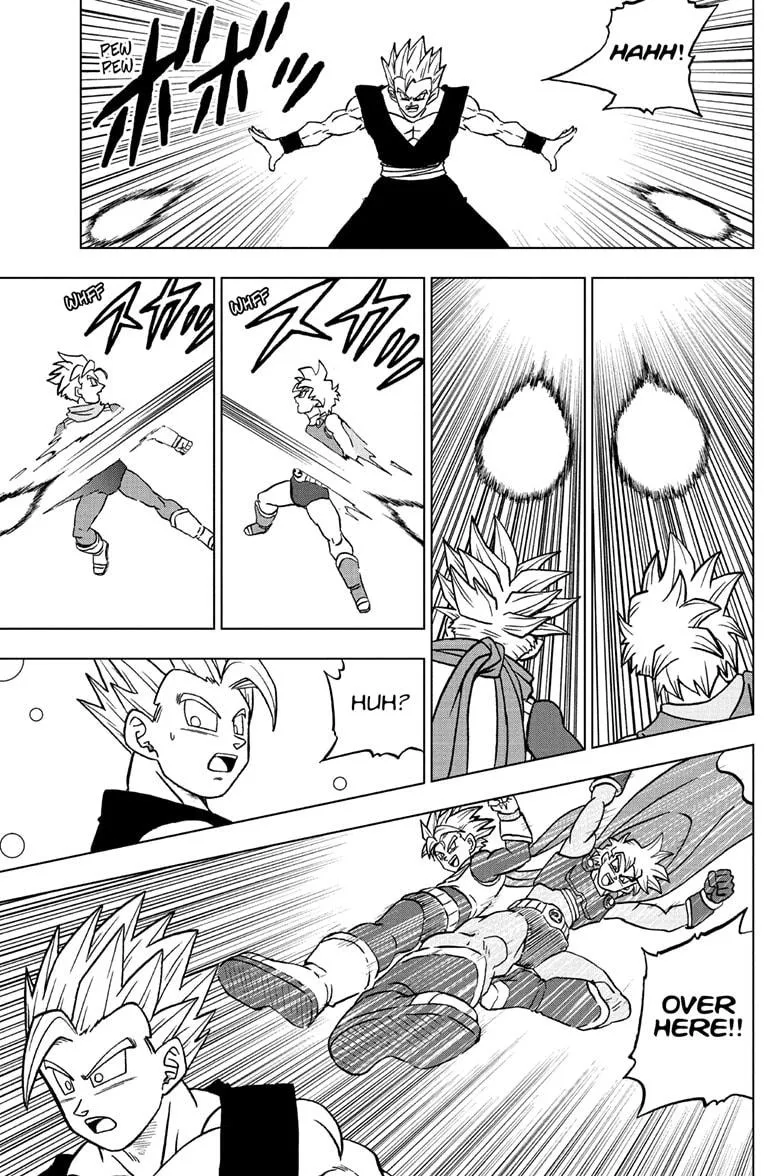 Dragon Ball Super Manga Chapter 102 page 23 - Son Goku vs. Son Gohan