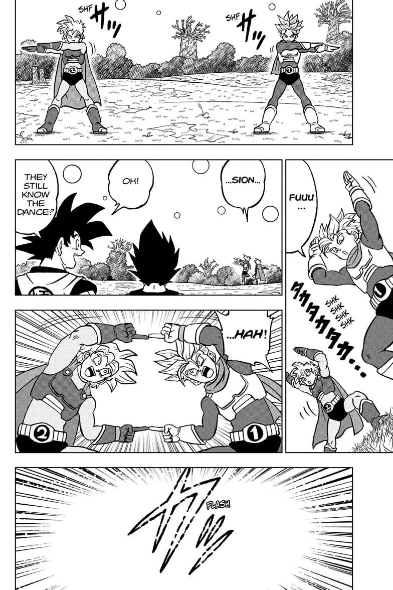 Dragon Ball Super Manga Chapter 102 page 30 - Son Goku vs. Son Gohan