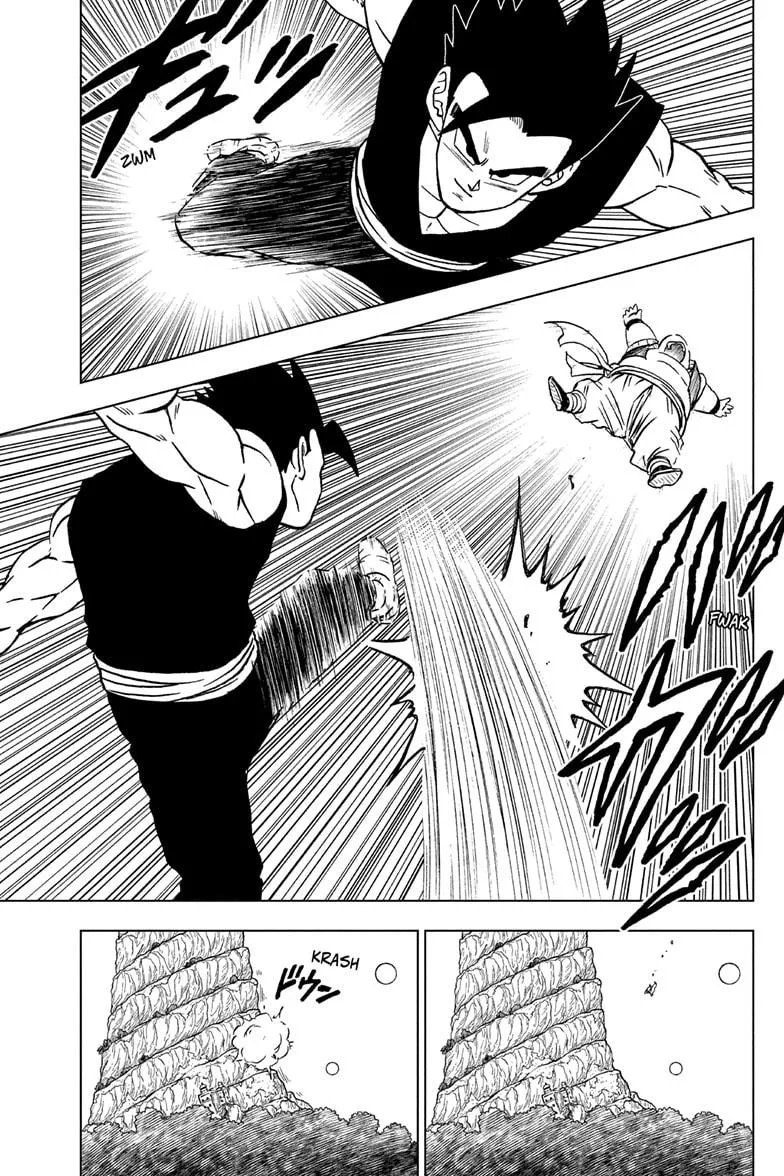 Dragon Ball Super Manga Chapter 102 page 33 - Son Goku vs. Son Gohan