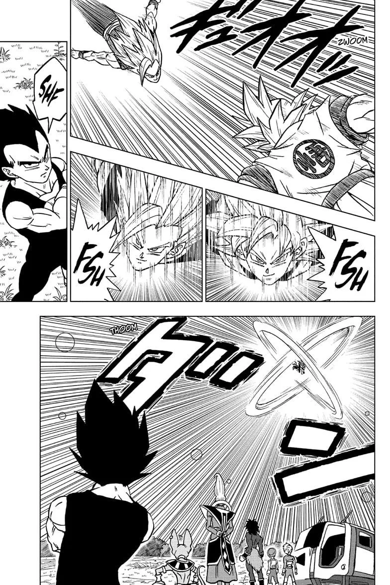 Dragon Ball Super Manga Chapter 102 page 39 - Son Goku vs. Son Gohan