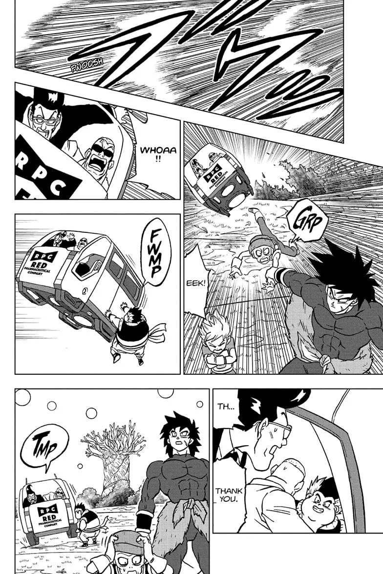 Dragon Ball Super Manga Chapter 102 page 40 - Son Goku vs. Son Gohan