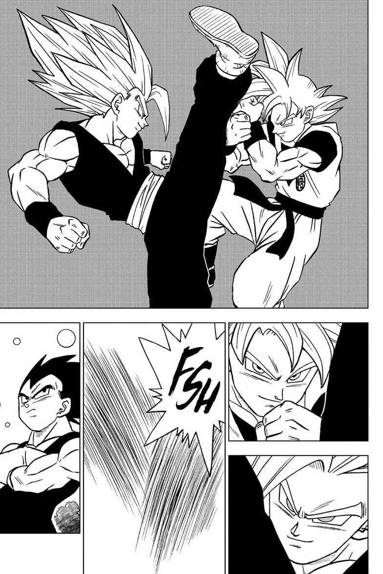 Dragon Ball Super Manga Chapter 102 page 41 - Son Goku vs. Son Gohan