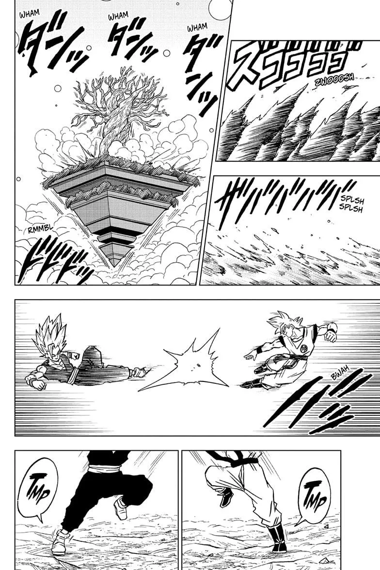 Dragon Ball Super Manga Chapter 102 page 44 - Son Goku vs. Son Gohan