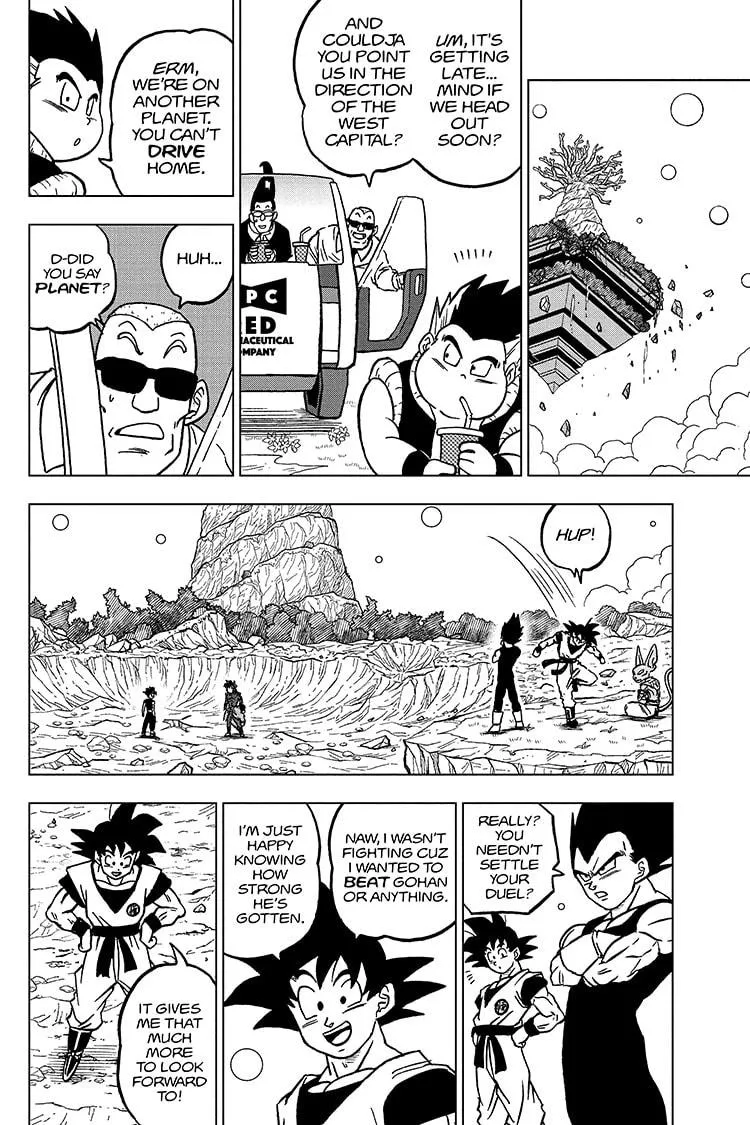 Dragon Ball Super Manga Chapter 103 page 24 - A Legacy Toward the Future