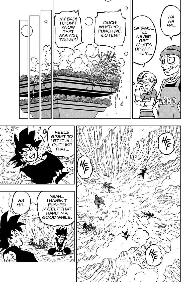 Dragon Ball Super Manga Chapter 103 page 35 - A Legacy Toward the Future