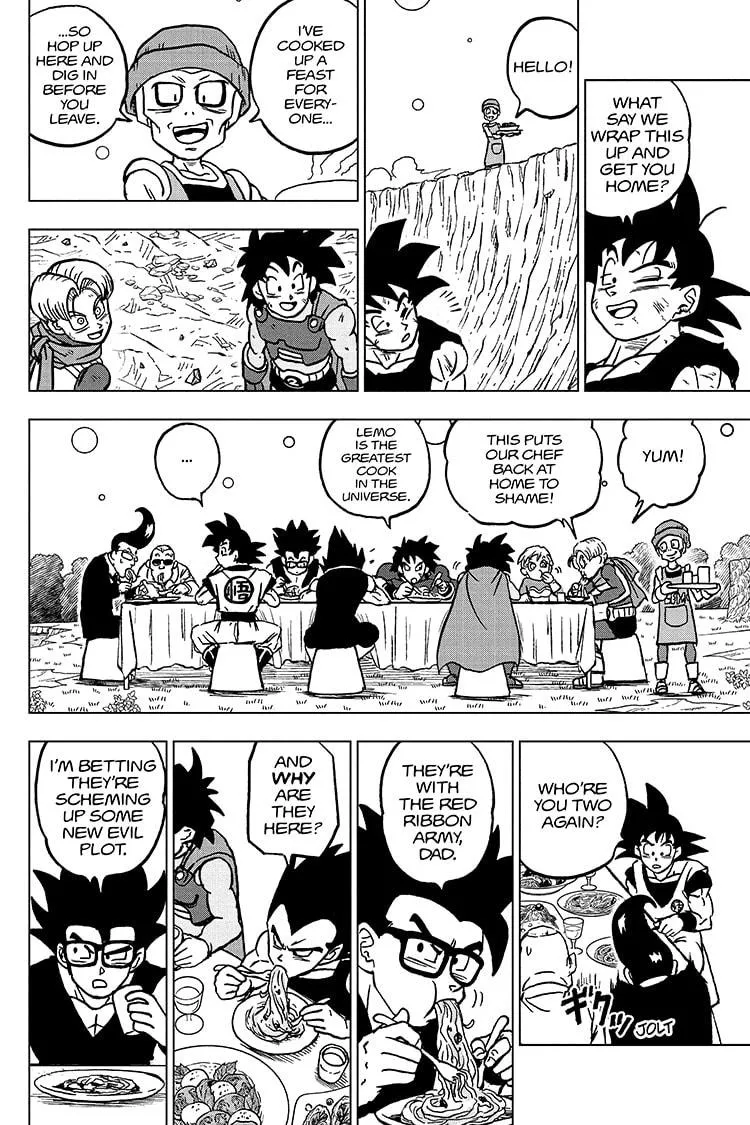 Dragon Ball Super Manga Chapter 103 page 36 - A Legacy Toward the Future