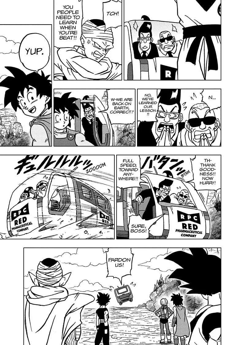 Dragon Ball Super Manga Chapter 103 page 39 - A Legacy Toward the Future