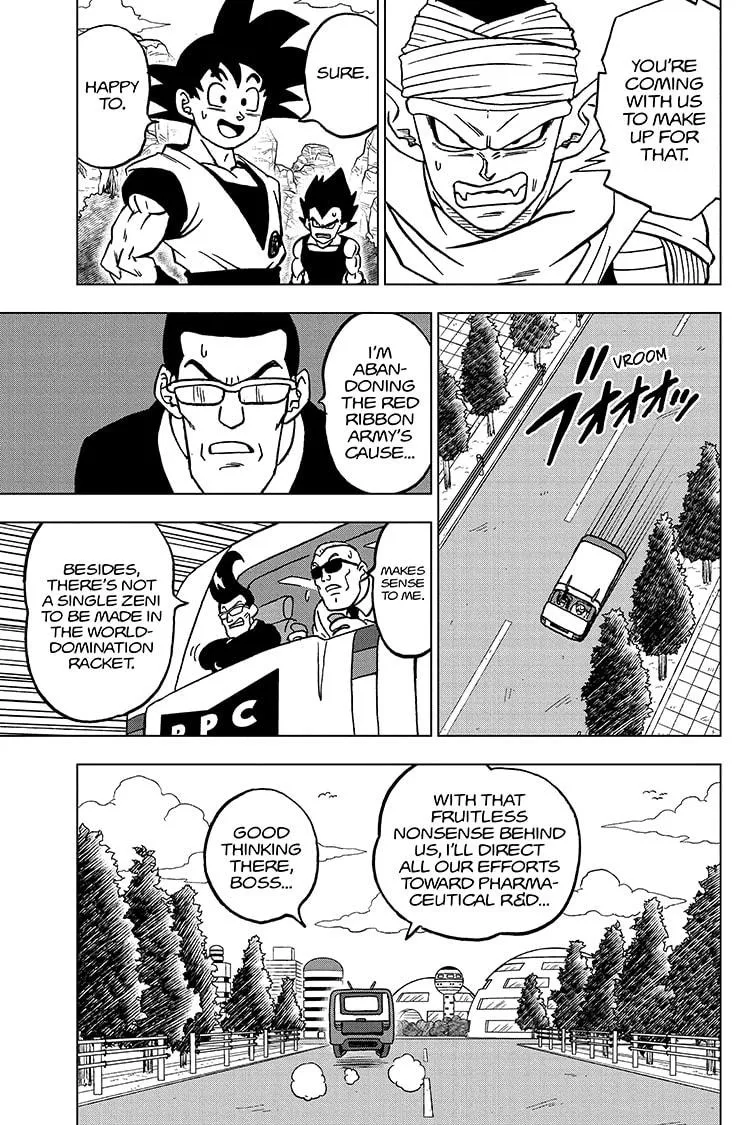 Dragon Ball Super Manga Chapter 103 page 41 - A Legacy Toward the Future