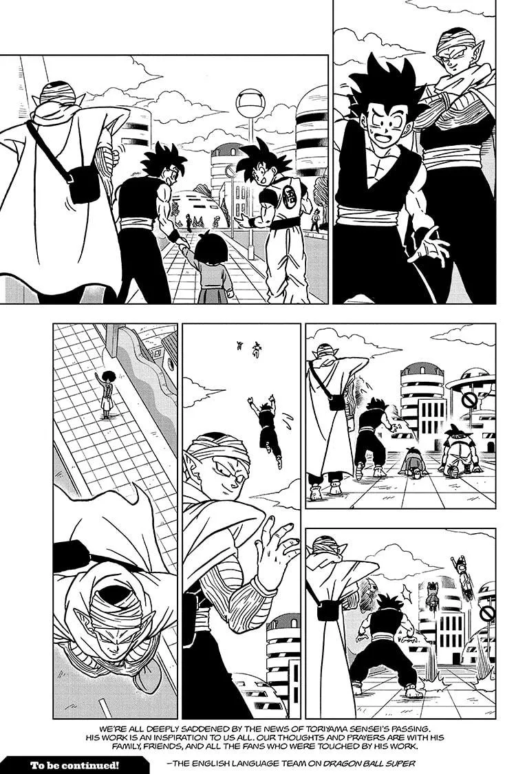 Dragon Ball Super Manga Chapter 103 page 45 - A Legacy Toward the Future