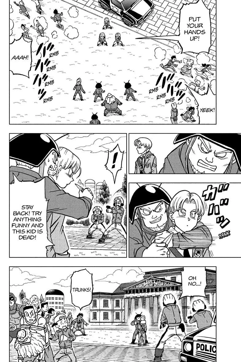 Dragon Ball Super Manga Chapter 104 page 18 - The Birth of Saiyaman X