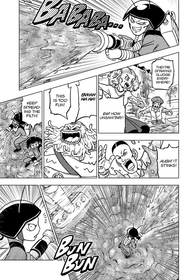 Dragon Ball Super Manga Chapter 104 page 3 - The Birth of Saiyaman X