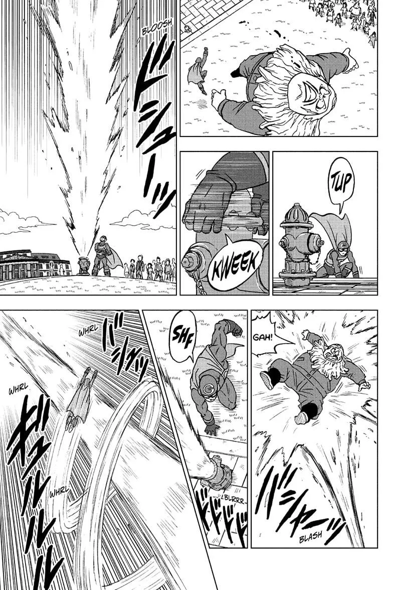 Dragon Ball Super Manga Chapter 104 page 31 - The Birth of Saiyaman X