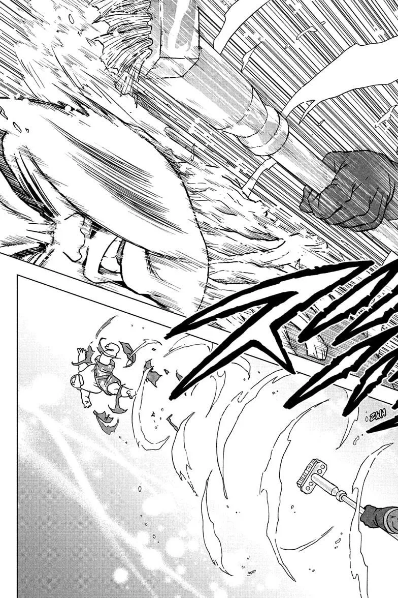 Dragon Ball Super Manga Chapter 104 page 35 - The Birth of Saiyaman X