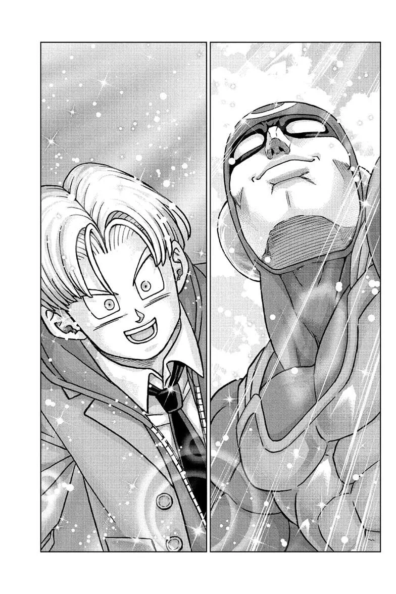 Dragon Ball Super Manga Chapter 104 page 37 - The Birth of Saiyaman X