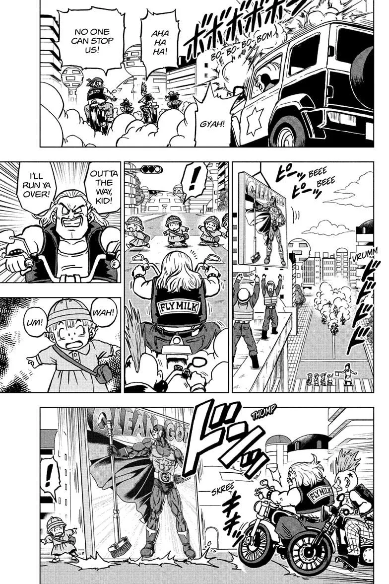 Dragon Ball Super Manga Chapter 104 page 47 - The Birth of Saiyaman X