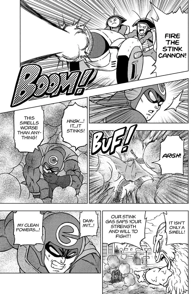 Dragon Ball Super Manga Chapter 104 page 9 - The Birth of Saiyaman X