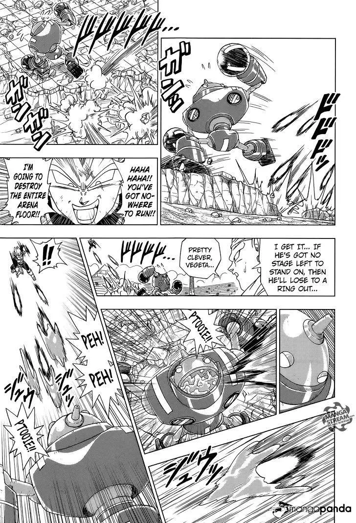 Dragon Ball Super Manga Chapter 11 page 17 - Vegeta's Turn!!