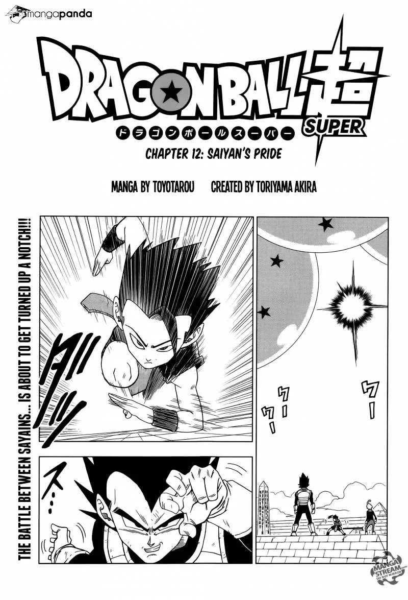 Dragon Ball Super Manga Chapter 12 page 1 - Saiyan's Pride