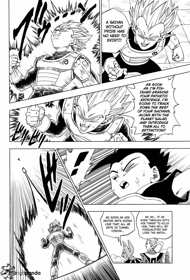 Dragon Ball Super Manga Chapter 12 page 10 - Saiyan's Pride