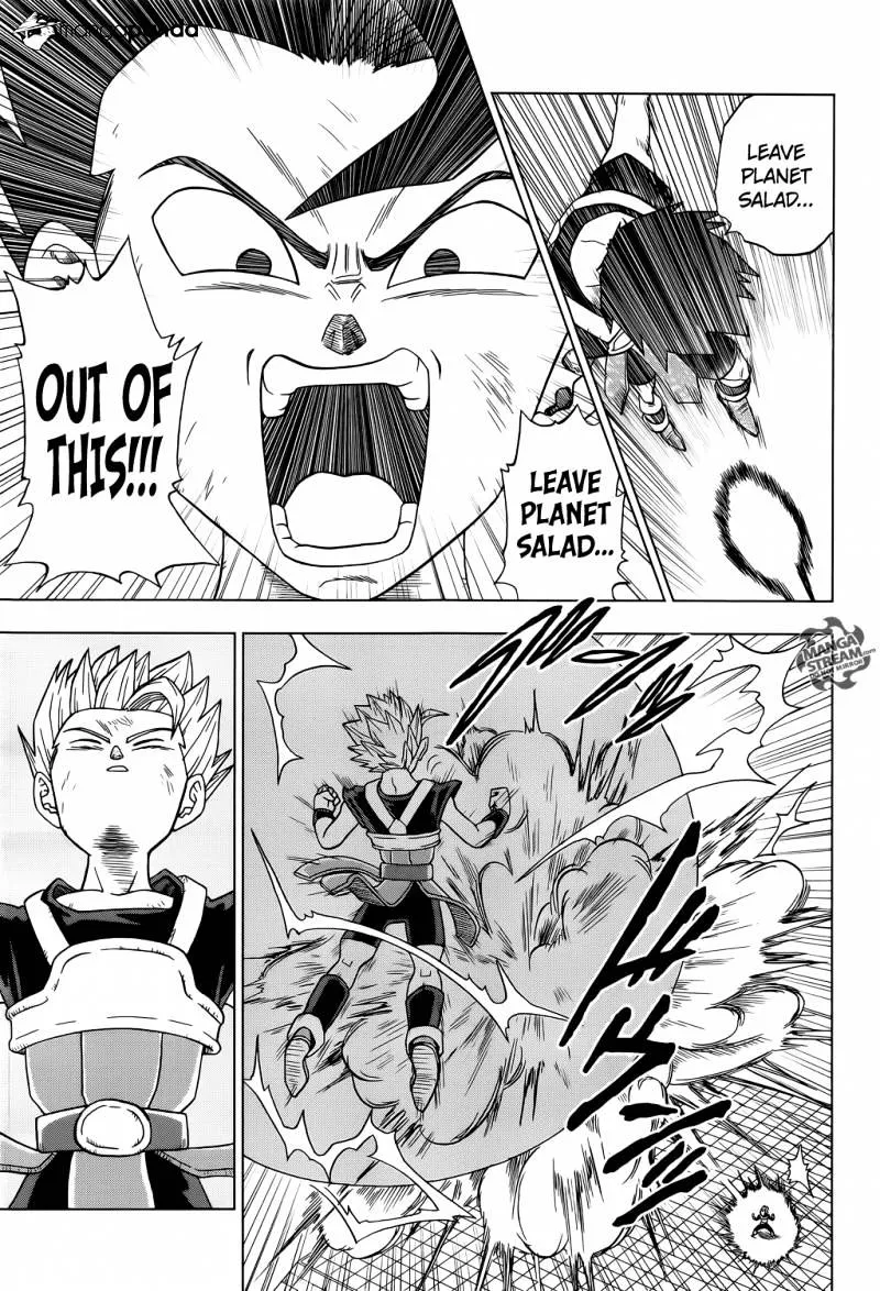 Dragon Ball Super Manga Chapter 12 page 11 - Saiyan's Pride