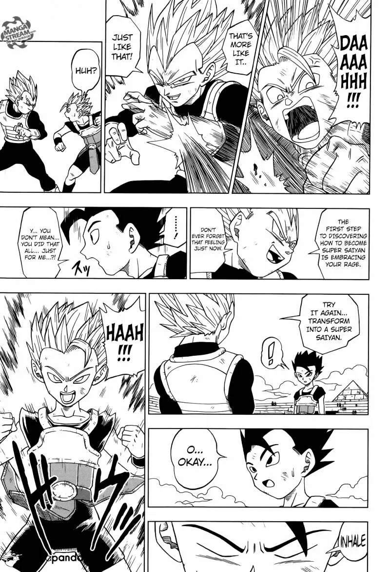 Dragon Ball Super Manga Chapter 12 page 13 - Saiyan's Pride