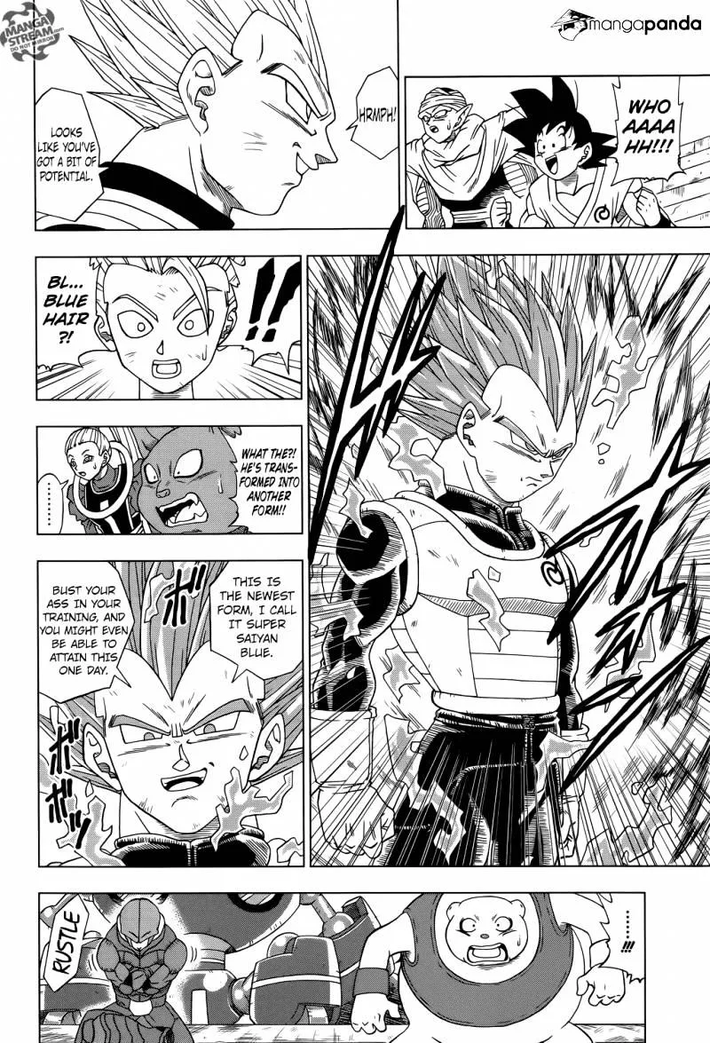 Dragon Ball Super Manga Chapter 12 page 14 - Saiyan's Pride