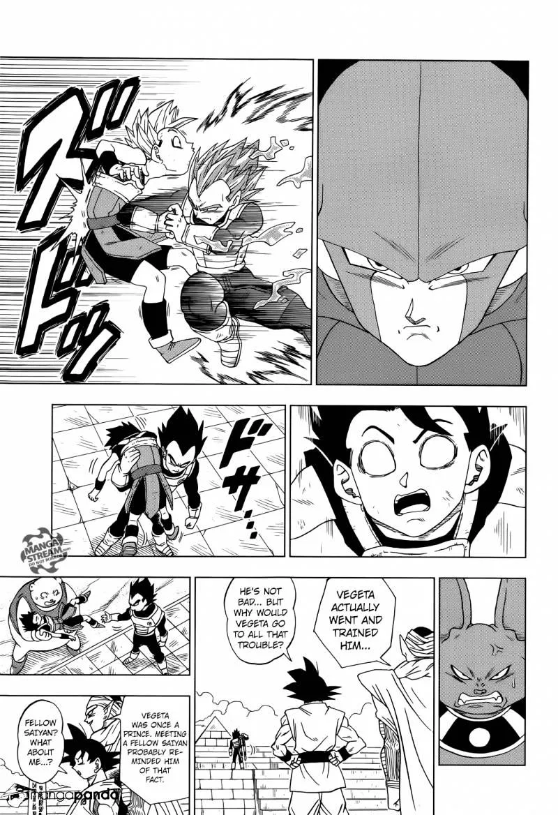 Dragon Ball Super Manga Chapter 12 page 15 - Saiyan's Pride