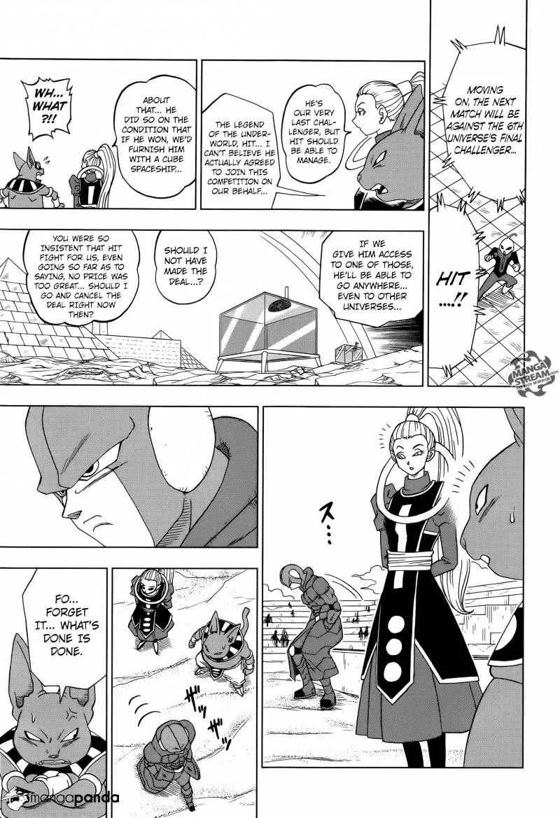 Dragon Ball Super Manga Chapter 12 page 17 - Saiyan's Pride