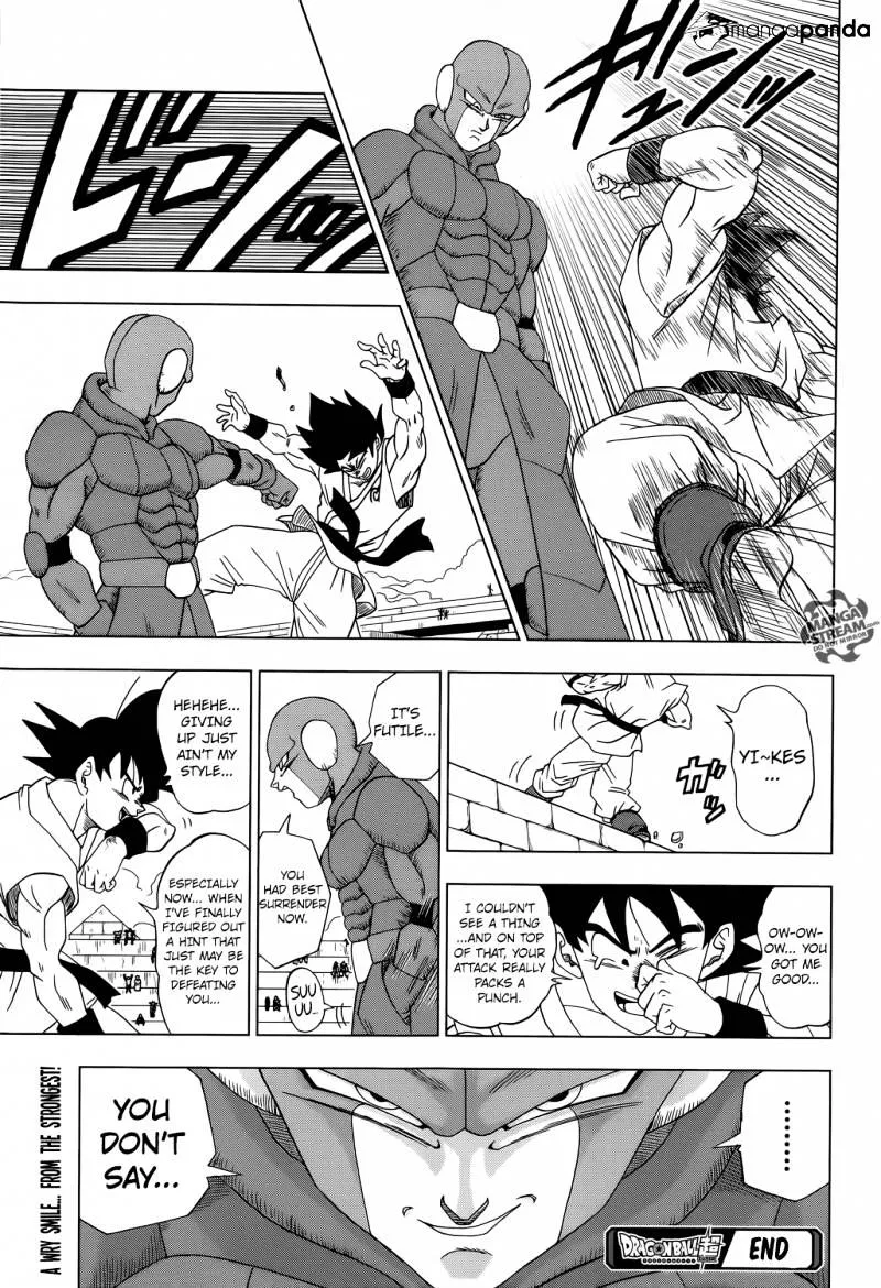 Dragon Ball Super Manga Chapter 12 page 31 - Saiyan's Pride