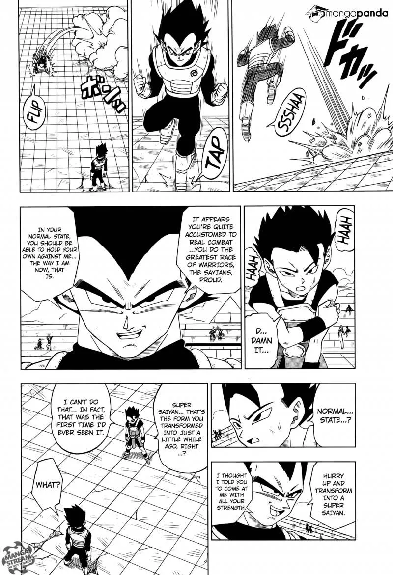 Dragon Ball Super Manga Chapter 12 page 6 - Saiyan's Pride