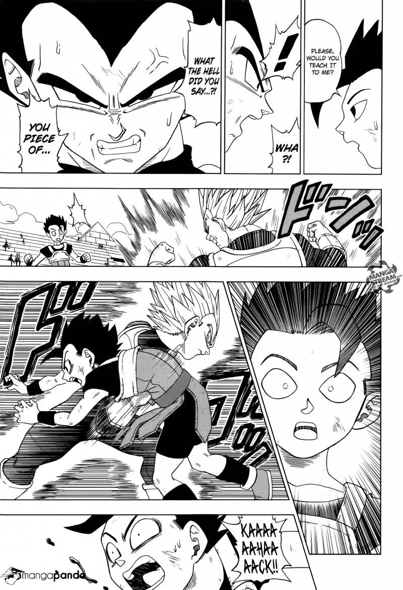 Dragon Ball Super Manga Chapter 12 page 7 - Saiyan's Pride