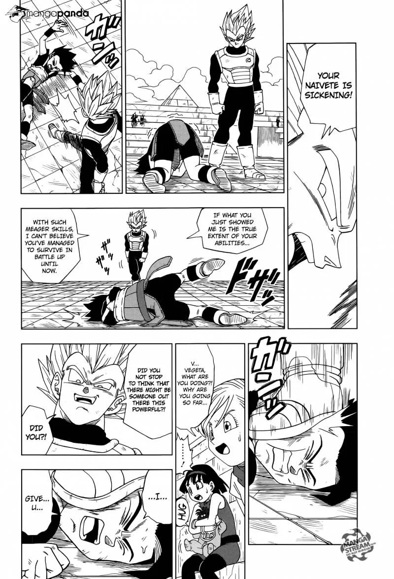 Dragon Ball Super Manga Chapter 12 page 8 - Saiyan's Pride