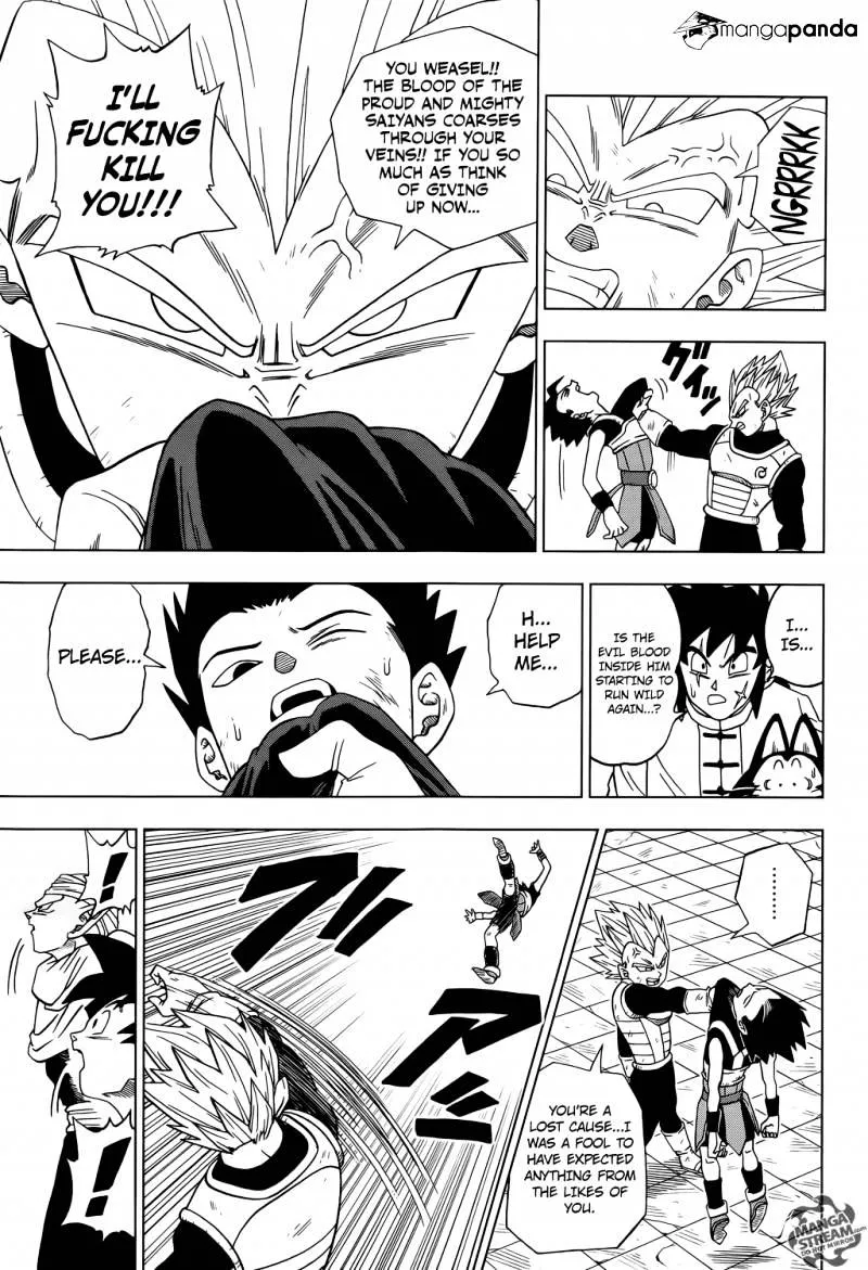 Dragon Ball Super Manga Chapter 12 page 9 - Saiyan's Pride