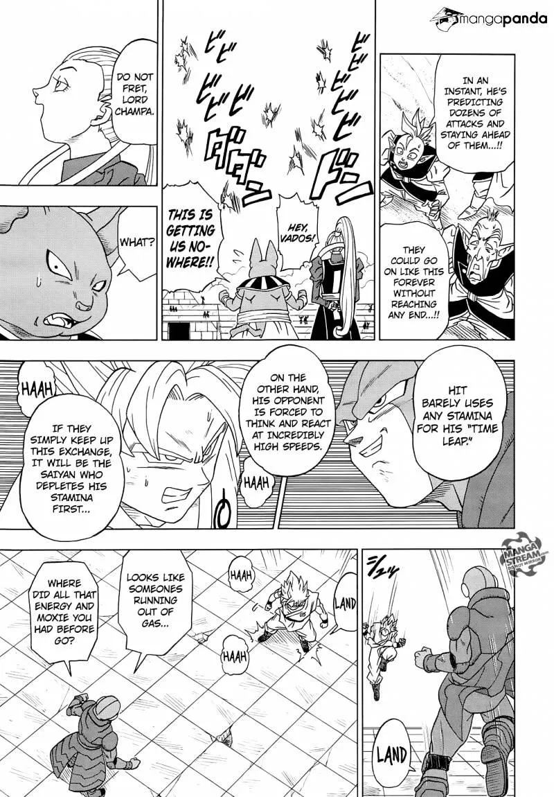 Dragon Ball Super Manga Chapter 13 page 11 - The Winning Universe Is Decided!