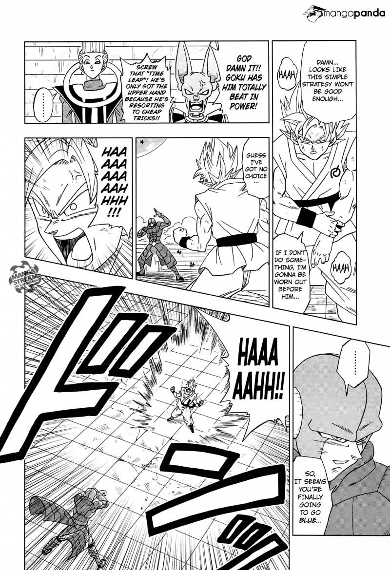 Dragon Ball Super Manga Chapter 13 page 12 - The Winning Universe Is Decided!