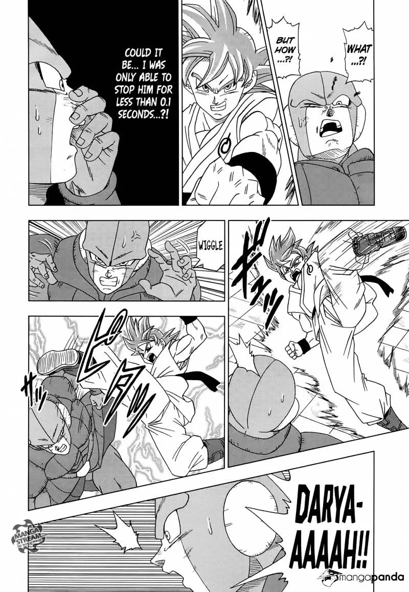Dragon Ball Super Manga Chapter 13 page 16 - The Winning Universe Is Decided!