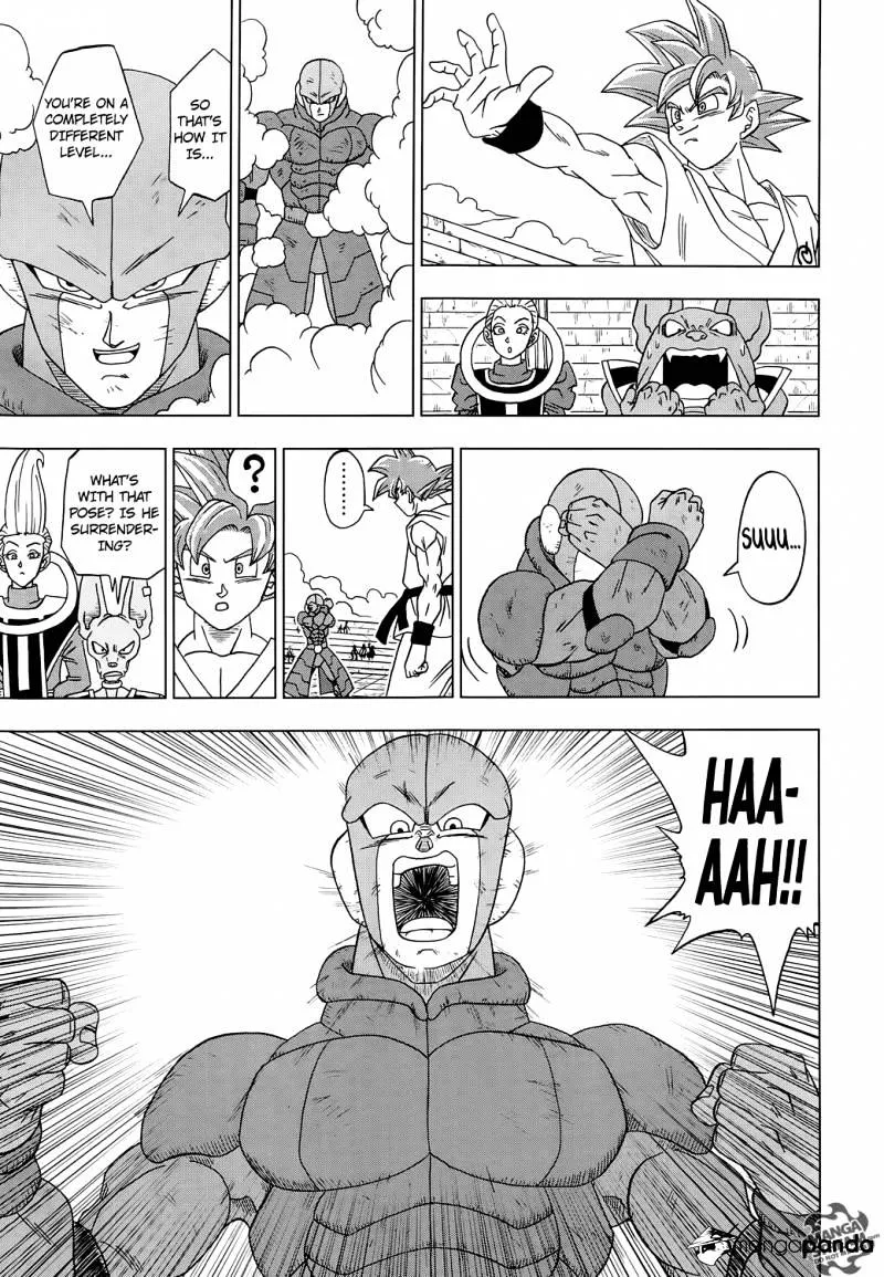 Dragon Ball Super Manga Chapter 13 page 19 - The Winning Universe Is Decided!