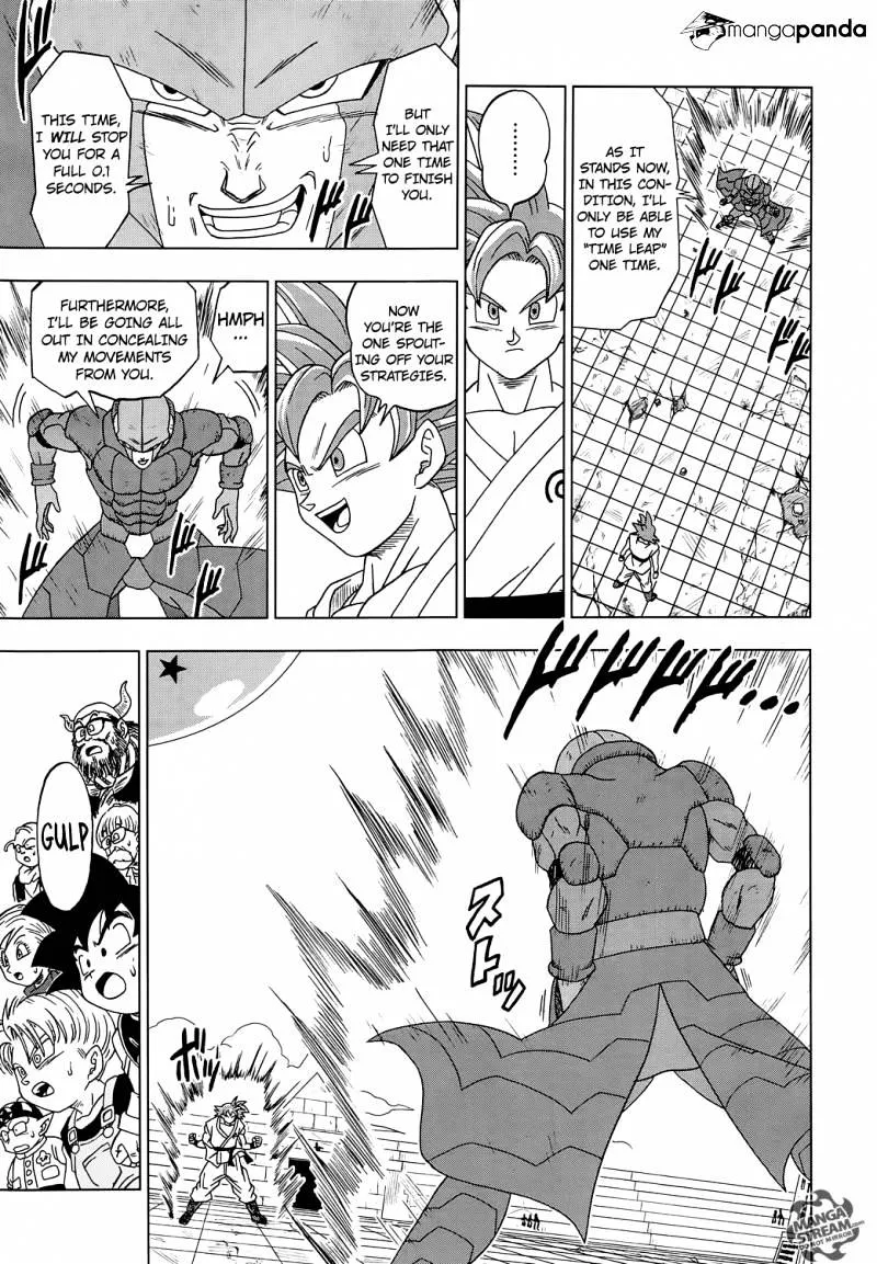 Dragon Ball Super Manga Chapter 13 page 21 - The Winning Universe Is Decided!