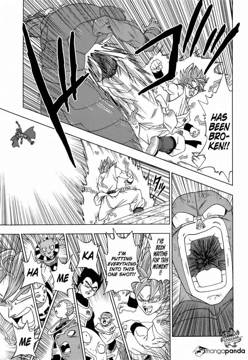 Dragon Ball Super Manga Chapter 13 page 25 - The Winning Universe Is Decided!