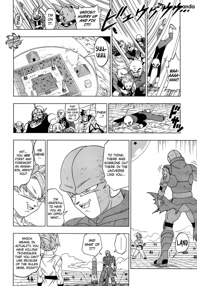 Dragon Ball Super Manga Chapter 13 page 28 - The Winning Universe Is Decided!